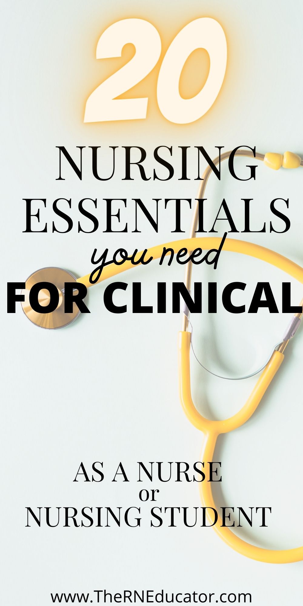 20 of the BEST Nursing Essentials: For Nursing Clinical - The RN